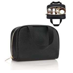 Black Makeup Bag